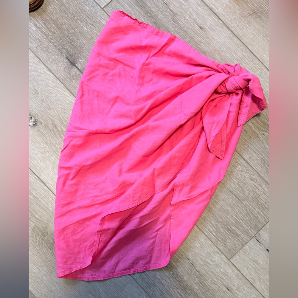 Shade & Shore Bright Pink Swim Sarong